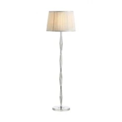 Laura Ashley -Laura Ashley blake floor lamp polished chrome crystal base only p21643 39980 image