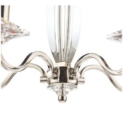 Laura Ashley CARSON 5 Light Chandelier | Polished Nickel | Crystal 11 Laura Ashley CARSON 5 Light Chandelier | Polished Nickel | Crystal -Laura Ashley carson 5 light chandelier polished nickel crystal p20203 39934 image