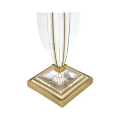 Laura Ashley CARSON Large Table Lamp | Antique Brass | Crystal | Base Only -Laura Ashley carson large table lamp antique brass crystal base only p20201 39950 image
