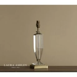 Laura Ashley CARSON Table Lamp | Antique Brass | Crystal | Base Only -Laura Ashley carson table lamp antique brass crystal base only p20195 39941 image