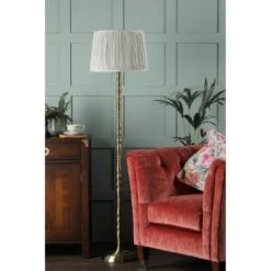 Laura Ashley COREY Floor Lamp Antique Brass | Choose Own Shade -Laura Ashley corey floor lamp antique brass choose own shade p24068 44911 image