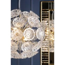 Laura Ashley ELWICK Ceiling Pendant | Pressed Textured Glass Dishes | Antique Brass | 6 Light 10 Laura Ashley ELWICK Ceiling Pendant | Pressed Textured Glass Dishes | Antique Brass | 6 Light -Laura Ashley elwick ceiling pendant pressed textured glass dishes antique brass 6 light p24075 44956 image