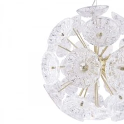 Laura Ashley ELWICK Ceiling Pendant | Pressed Textured Glass Dishes | Antique Brass | 6 Light 15 Laura Ashley ELWICK Ceiling Pendant | Pressed Textured Glass Dishes | Antique Brass | 6 Light -Laura Ashley elwick ceiling pendant pressed textured glass dishes antique brass 6 light p24075 44961 image