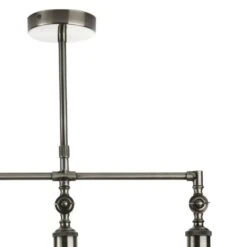 Laura Ashley ISAAC 3 Light Bar Pendant Antique Pewter With Glass Shades 9 Laura Ashley ISAAC 3 Light Bar Pendant Antique Pewter With Glass Shades -Laura Ashley isaac 3 light bar pendant antique pewter with glass shades p20209 40802 image