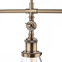 Laura Ashley ISAAC 3 Light Bar Pendant Light | Antique Brass With Glass Shades 9 Laura Ashley ISAAC 3 Light Bar Pendant Light | Antique Brass With Glass Shades -Laura Ashley isaac 3 light bar pendant light antique brass with glass shades p20214 46556 image