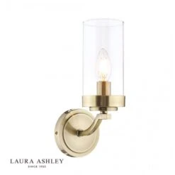 Laura Ashley JOSEPH Antique Brass 1 Light Wall Light