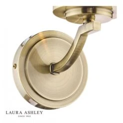 Laura Ashley JOSEPH Antique Brass 1 Light Wall Light -Laura Ashley joseph antique brass 1 light wall light p20338 41002 image