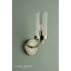 Laura Ashley JOSEPH Antique Brass 1 Light Wall Light -Laura Ashley joseph antique brass 1 light wall light p20338 41005 image