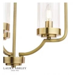 Laura Ashley JOSEPH Antique Brass 3 Light Chandelier -Laura Ashley joseph antique brass 3 light chandelier p20339 41016 image