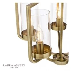 Laura Ashley JOSEPH Antique Brass 5 Light Chandelier -Laura Ashley joseph antique brass 5 light chandelier p20340 41019 image