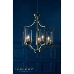 Laura Ashley JOSEPH Antique Brass 5 Light Chandelier -Laura Ashley joseph antique brass 5 light chandelier p20340 41021 image