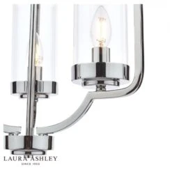 Laura Ashley JOSEPH Polished Chrome 3 Light Chandelier -Laura Ashley joseph polished chrome 3 light chandelier p20342 41024 image