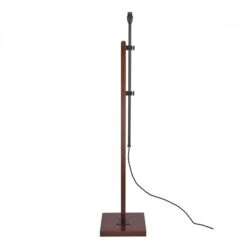 Laura Ashley BURDALE Adjustable Floor Lamp Dark Wood & Industrial Brass Base Only -Laura Ashley laura ashley burdale adjustable floor lamp dark wood industrial brass base only p24089 44841 image