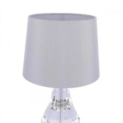 Laura Ashley HUMBY Touch Table Lamp Crystal & Polished Nickel With Shade -Laura Ashley laura ashley humby touch table lamp crystal polished nickel with shade p24106 44752 image