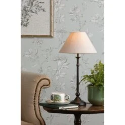 Laura Ashley LUDCHURCH Table Lamp Industrial Black With Shade -Laura Ashley laura ashley ludchurch table lamp industrial black with shade p24104 44785 image