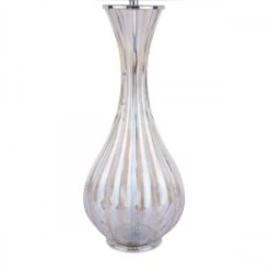 Laura Ashley NEVERN Table Lamp WITH Champagne Glass & Ivory Shade -Laura Ashley laura ashley nevern table lamp with champagne glass ivory shade p24101 44702 image