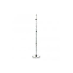 Laura Ashley LOUIS Floor Lamp Polished Nickel Twisted Glass | Base Only