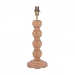 Laura Ashley MARIA Oak Wood Table Lamp Base | Handmade