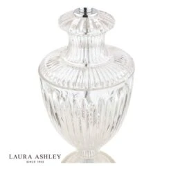 Laura Ashley MEREDITH Large Table Lamp Glass | Base Only -Laura Ashley meredith large table lamp glass base only p20220 40842 image