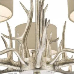 Laura Ashley MULROY 5 Light Chandelier In Champagne With Shades -Laura Ashley mulroy 5 light chandelier in champagne with shades p20211 40789 image