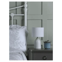 Laura Ashley PENNY Twin Pack Table Lamp Cream With Shade -Laura Ashley penny twin pack table lamp cream with shade p21689 40764 image