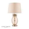 Laura Ashley PINEAPPLE Small Table Lamp Glass With Shade