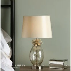 Laura Ashley PINEAPPLE Small Table Lamp Glass With Shade -Laura Ashley pineapple small table lamp glass with shade p20230 40889 image