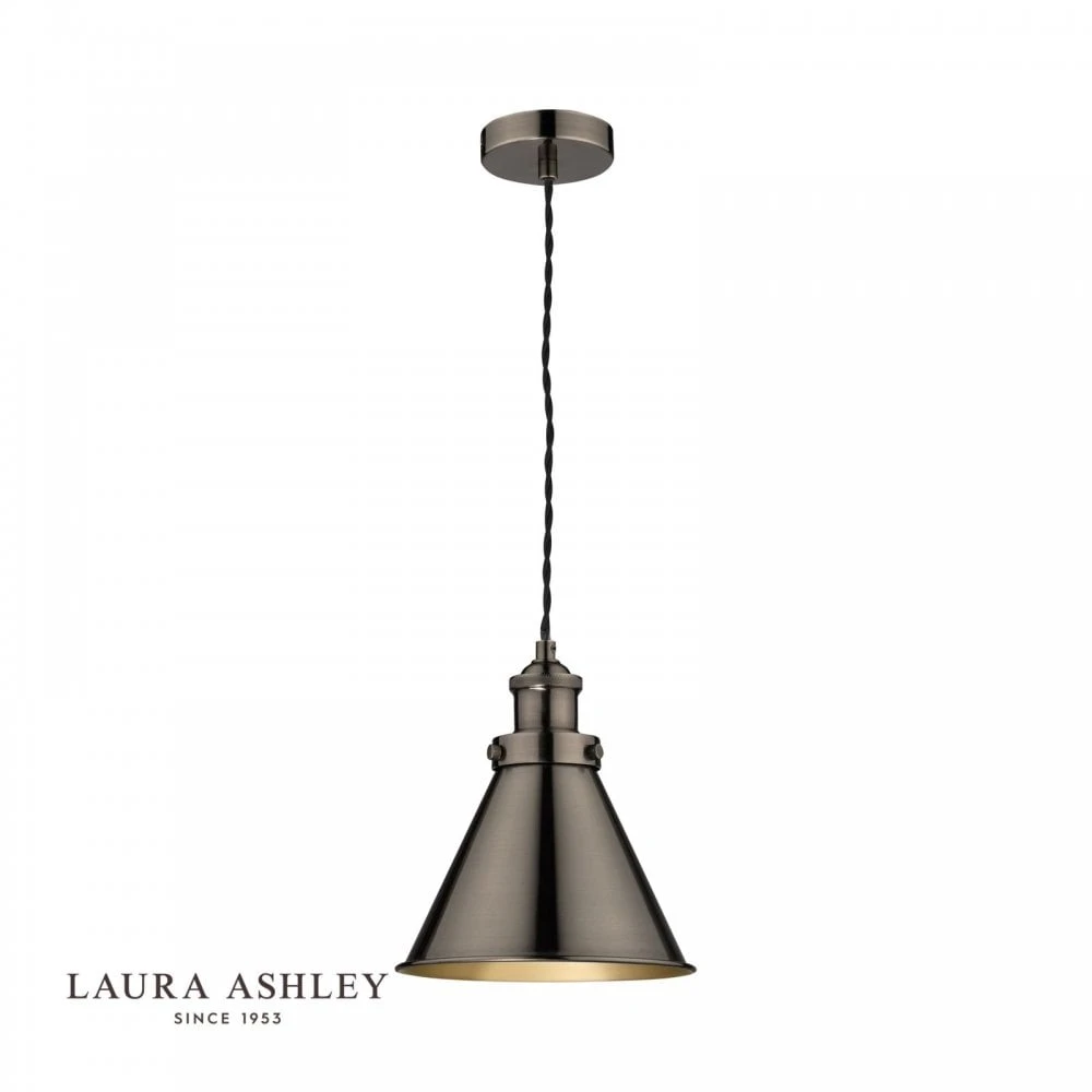 Laura Ashley RUFUS Pendant Industrial Nickel 2 Laura Ashley RUFUS Pendant Industrial Nickel - Image 2