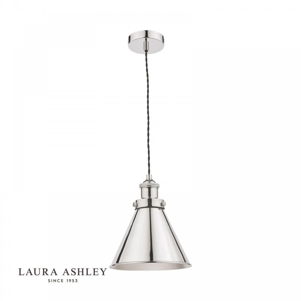 Laura Ashley RUFUS Pendant Polished Chrome 2 Laura Ashley RUFUS Pendant Polished Chrome - Image 2