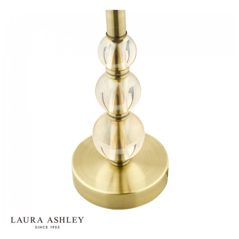 Laura Ashley SELBY Antique Brass & Glass Ball Table Lamp | Base Only Large 2 Laura Ashley SELBY Antique Brass & Glass Ball Table Lamp | Base Only Large - Image 2