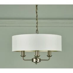 Laura Ashley SORRENTO Antique Brass 3 Light Armed Fitting Ceiling Light With Ivory Shade 9 Laura Ashley SORRENTO Antique Brass 3 Light Armed Fitting Ceiling Light With Ivory Shade -Laura Ashley sorrento antique brass 3 light armed fitting ceiling light with ivory shade p20183 39858 image