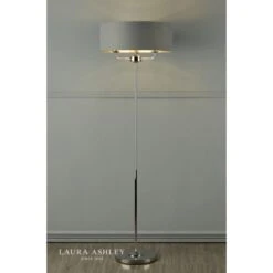 Laura Ashley SORRENTO Polished Nickel 3 Light Floor Lamp | Charcoal Shade 10 Laura Ashley SORRENTO Polished Nickel 3 Light Floor Lamp | Charcoal Shade -Laura Ashley sorrento polished nickel 3 light floor lamp charcoal shade p20381 40058 image
