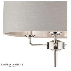 Laura Ashley SORRENTO Polished Nickel 3 Light Floor Lamp | Silver Shade 9 Laura Ashley SORRENTO Polished Nickel 3 Light Floor Lamp | Silver Shade -Laura Ashley sorrento polished nickel 3 light floor lamp silver shade p20382 40063 image