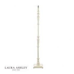 Laura Ashley TATE Painted Wood Candlestick Floor Lamp Base Only