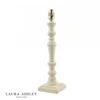 Laura Ashley TATE Wood Painted Candlestick Table Lamp Base Only