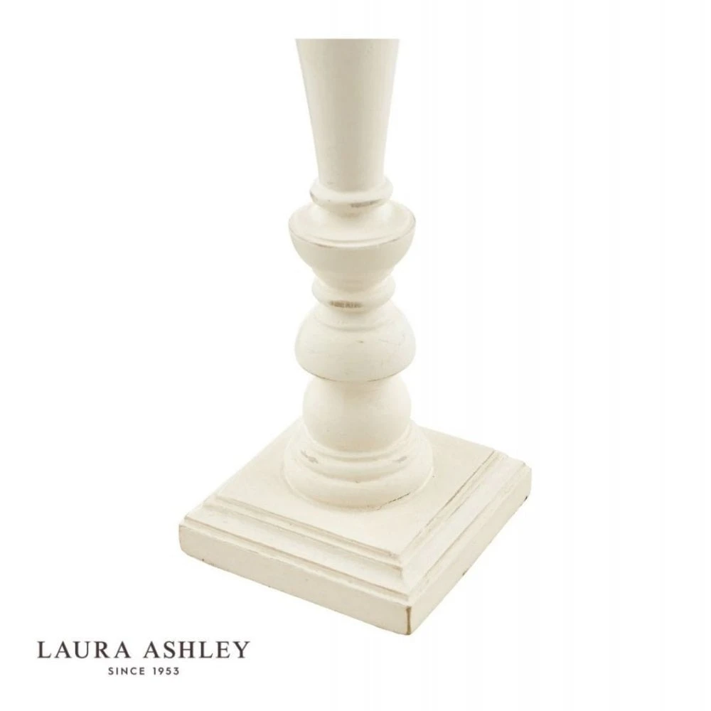Laura Ashley TATE Wood Painted Candlestick Table Lamp Base Only 2 Laura Ashley TATE Wood Painted Candlestick Table Lamp Base Only - Image 2