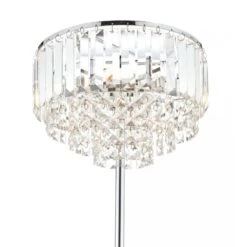 Laura Ashley VIENNA Floor Lamp | Polished Chrome | Crystal 7 Laura Ashley VIENNA Floor Lamp | Polished Chrome | Crystal -Laura Ashley vienna floor lamp polished chrome crystal p20204 39911 image