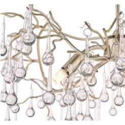 Laura Ashley WILLOW 3 Light Pendant Champagne With Crystal Droplets 9 Laura Ashley WILLOW 3 Light Pendant Champagne With Crystal Droplets -Laura Ashley willow 3 light pendant champagne with crystal droplets p20255 39870 image