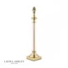 Laura Ashley WINSTON Antique Brass & Glass Candlestick Table Lamp Base