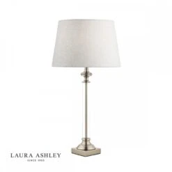 Laura Ashley WINSTON Antique Chrome & Glass Candlestick Table Lamp Base 10 Laura Ashley WINSTON Antique Chrome & Glass Candlestick Table Lamp Base -Laura Ashley winston antique chrome glass candlestick table lamp base p20400 41183 image